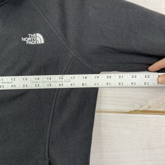 The North Face Jacket Womens M Black Fleece Full Zip Warm Winter Sweatshirt - Picture 8 of 9
